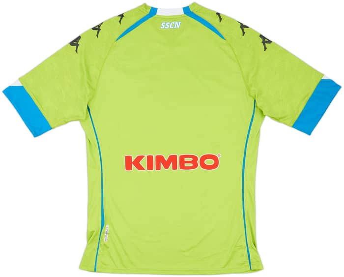 2020-21 Napoli Authentic GK S/S Shirt - 8/10 - (XXL)