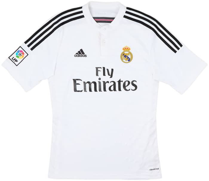 2014-15 Real Madrid Home Shirt James #10 - 8/10 - (M)