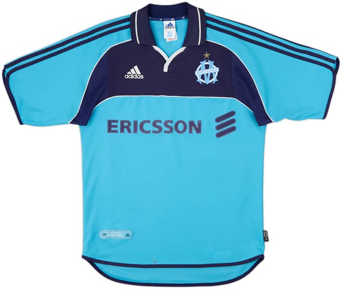 2000-01 Olympique Marseille Away Shirt Weah #29 - 7/10 - (S)