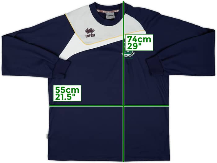 2010s Swords Rovers Errea Training L/S Shirt - 9/10 - (L)