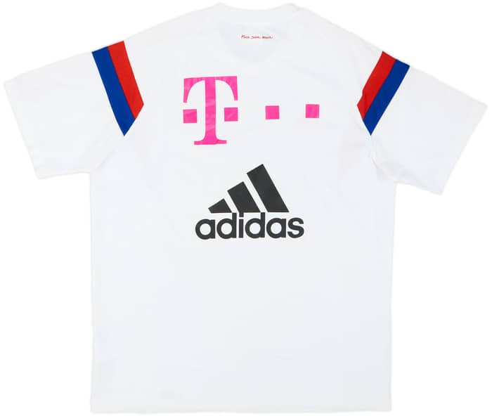 2013-14 Bayern Munich adidas Staff Issue Cotton Tee 'RU' - 7/10 - (XL)