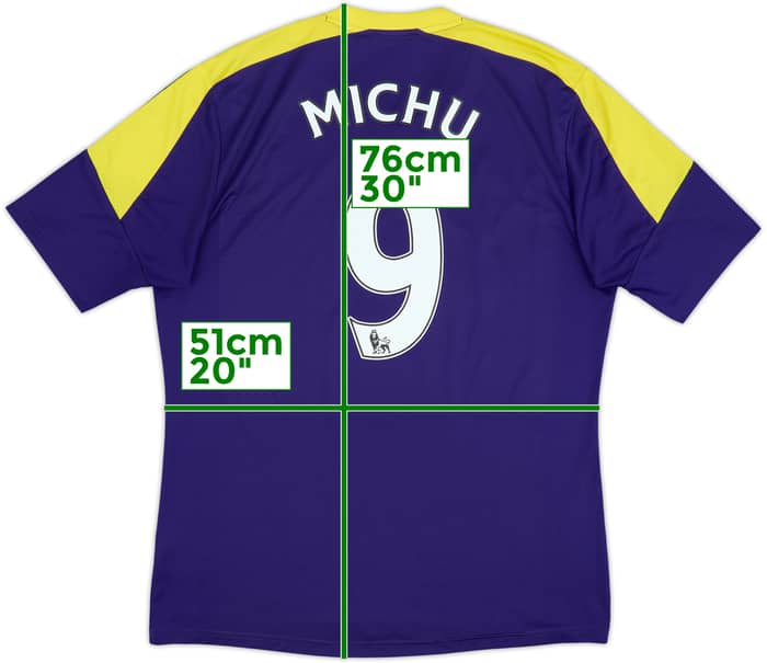2013-14 Swansea Away Shirt Michu #9 - 6/10 - (L)