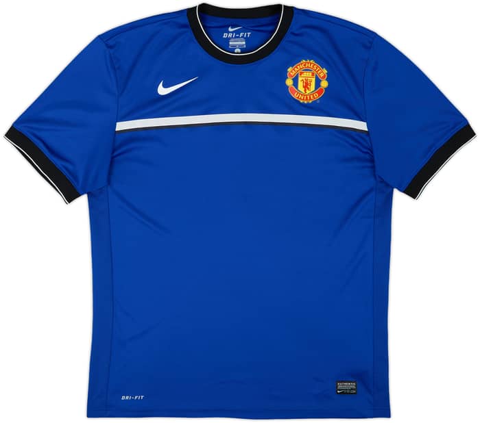 2011-12 Manchester United Nike Training Shirt - 9/10 - (L)