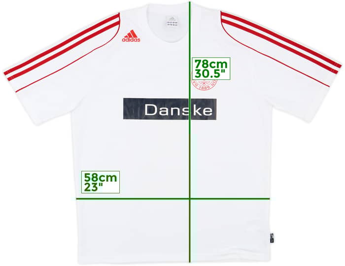 2012-13 Denmark adidas Training Shirt - 8/10 - (L)