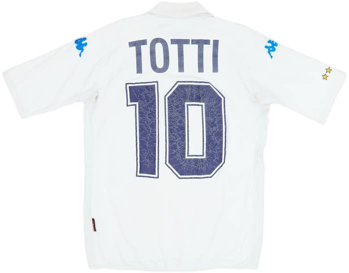 2002 Italy Away Shirt Totti #10 - 5/10 - (M)