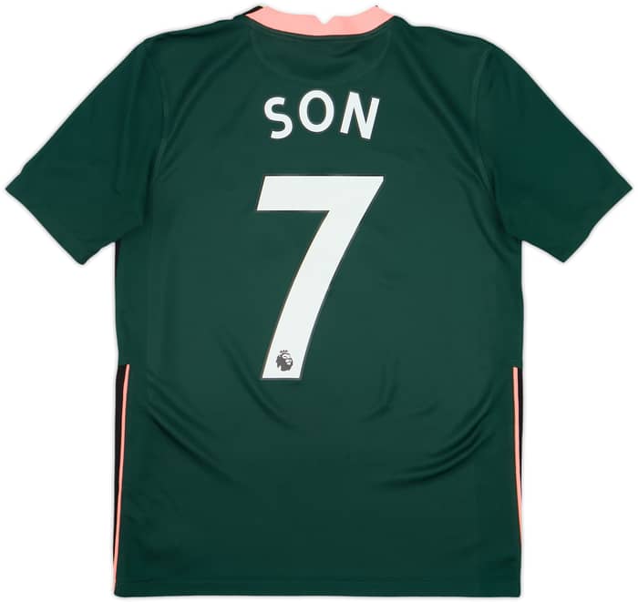2020-21 Tottenham Away Shirt Son #7 - 9/10 - (XL.Boys)