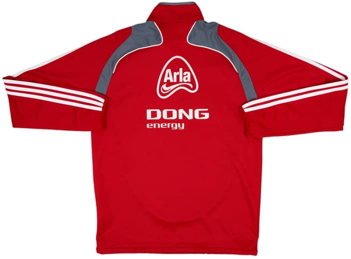 2007-08 Denmark adidas 1/4 Zip Drill Top - 6/10 - (M/L)