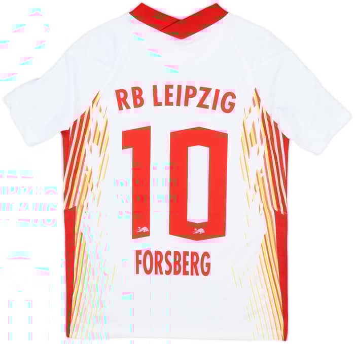 2020-21 RB Leipzig Home Shirt Forsberg #10 - 8/10 - (M.Boys)