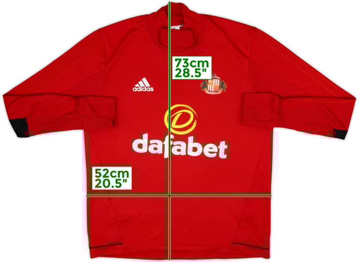 2017-18 Sunderland adidas Drill Top - 6/10 - (L)