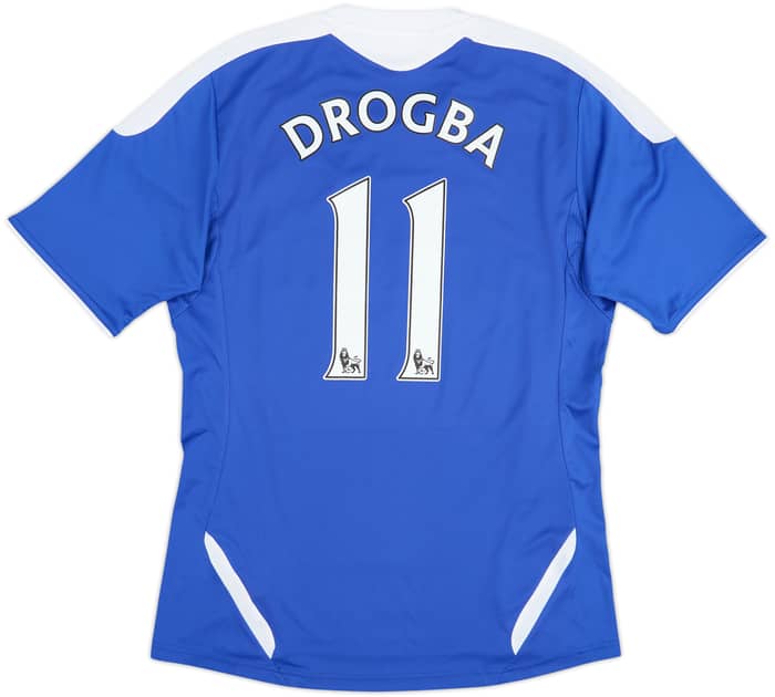2011-12 Chelsea Home Shirt Drogba #11 - 10/10 - (M)