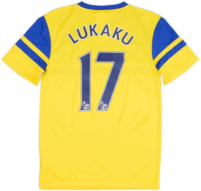 2013-14 Everton Away Shirt Lukaku #17 - 8/10 - (S)