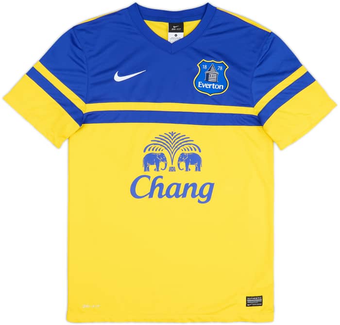 2013-14 Everton Away Shirt Lukaku #17 - 8/10 - (S)