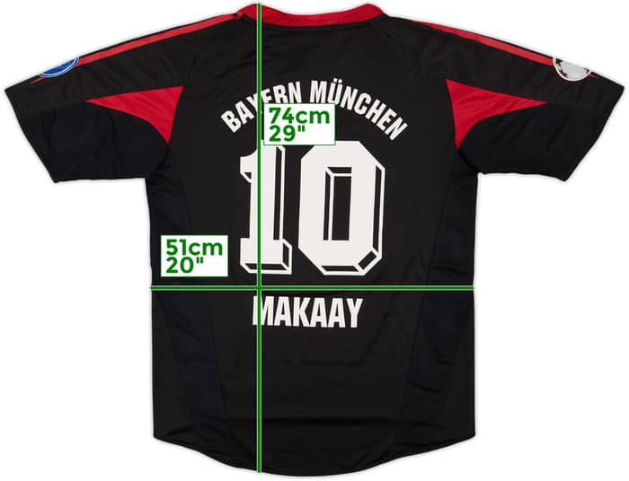 2004-05 Bayern Munich Third Shirt Makaay #10 - 5/10 - (XL.Boys)