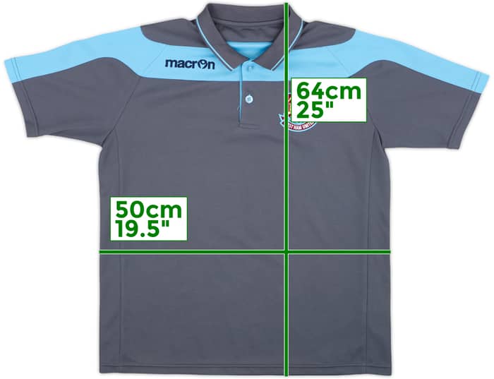 2012-13 West Ham Macron Polo Shirt - 5/10 - (S)