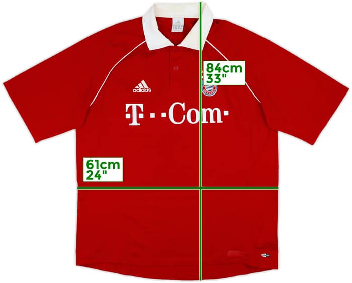 2005-06 Bayern Munich Home Shirt Scholl #7 - 4/10 - (XL)