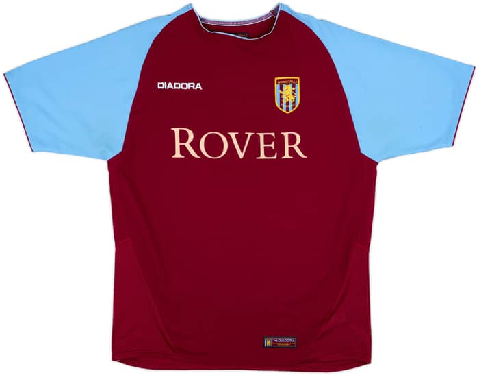2003-04 Aston Villa Home Shirt Hadji #20 - 8/10 - (S)