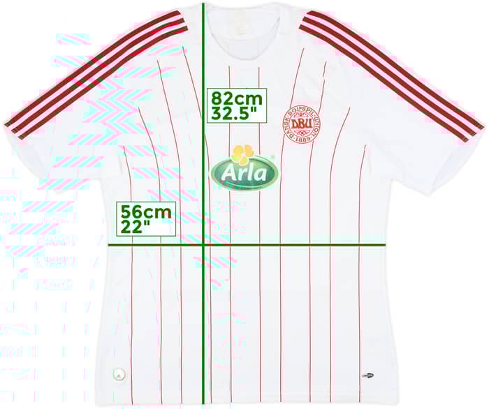 2008-09 Denmark adidas 'Fodboldskole' Away/Training Shirt - 8/10 - (XL)