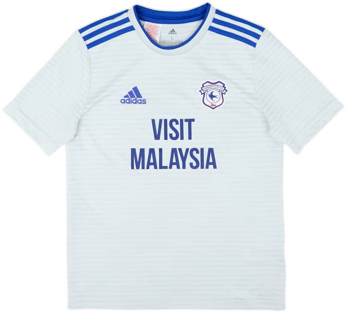 2018-19 Cardiff City Away Shirt - 8/10 - (L.Boys)