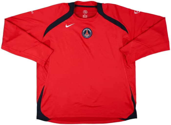 2006-07 Paris Saint-Germain Nike Training L/S Shirt - 9/10 - (XXL)