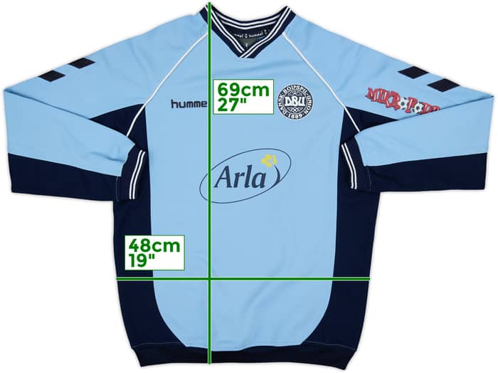 2002-04 Denmark Mikrofodboldskolen Hummel Sweat Top - 8/10 - (S)