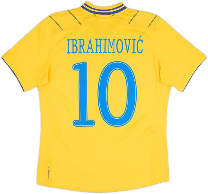 2012-13 Sweden Home Shirt Ibrahimovic #10 - 5/10 - (M)