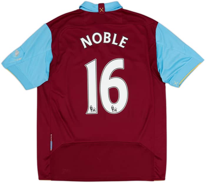 2010-11 West Ham Home Shirt Noble #16 - 5/10 - (M)