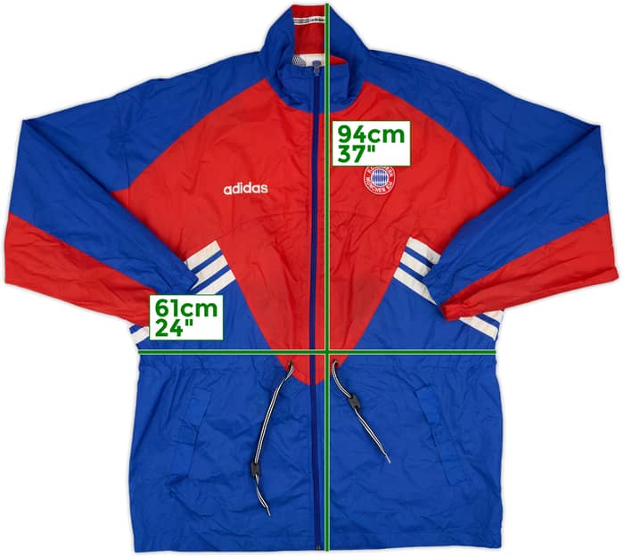 1993-95 Bayern Munich adidas Track Jacket - 6/10 - (XXL)