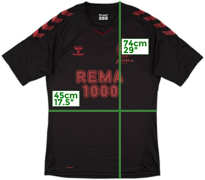 2020-22 Denmark Hummel 'Fodbold Skole' Training Shirt - 8/10 - (M)