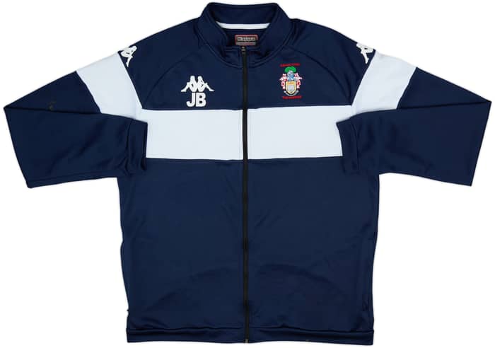 2024-25 Egham Town Staff Issue Kappa Track Jacket JB - 5/10 - (XXL)