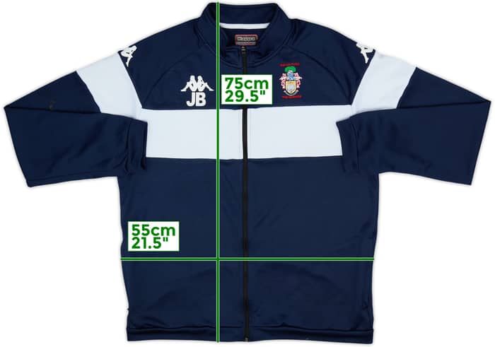2024-25 Egham Town Staff Issue Kappa Track Jacket JB - 5/10 - (XXL)