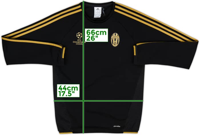 2015-16 Juventus adidas CL Sweat Top - 9/10 - (S)