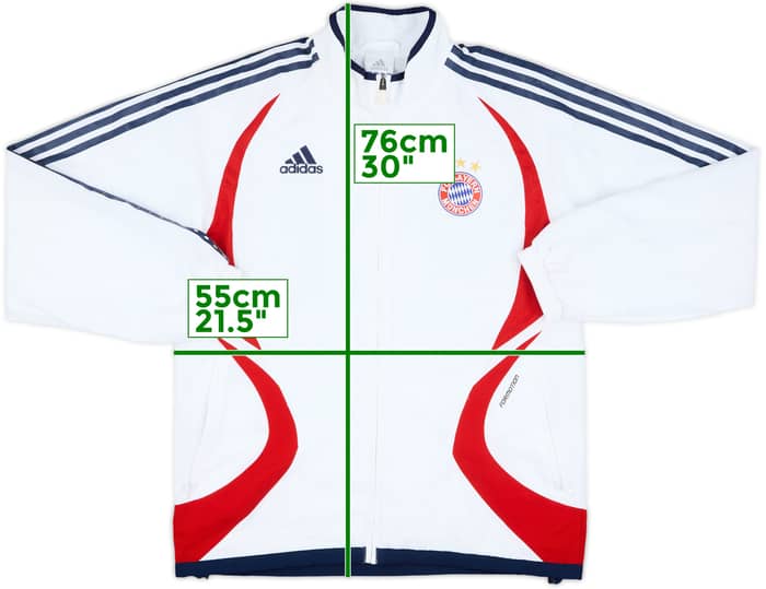 2006-07 Bayern Munich adidas Track Jacket - 5/10 - (S)