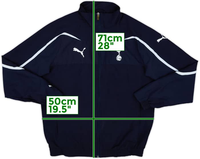 2010-11 Tottenham Puma Track Jacket - 8/10 - (S)
