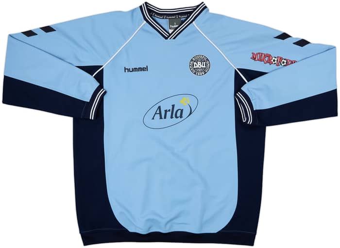 2002-04 Denmark Mikrofodboldskolen Hummel Sweat Top - 8/10 - (L)