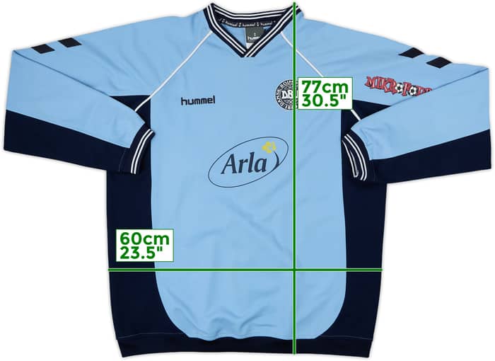 2002-04 Denmark Mikrofodboldskolen Hummel Sweat Top - 8/10 - (L)