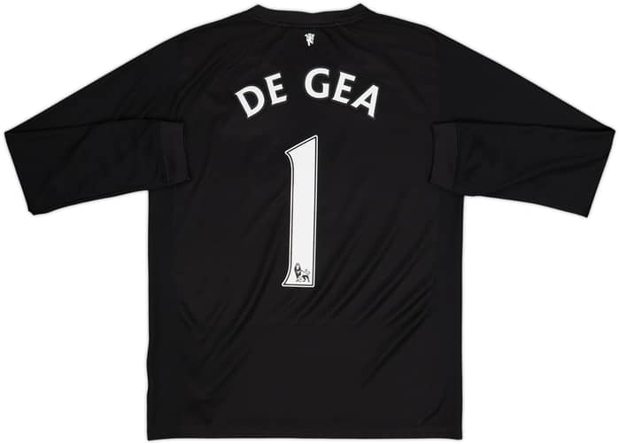 2014-15 Manchester United GK Shirt De Gea #1 - 6/10 - (XL.Boys)