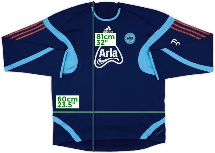 2007-08 Denmark Fodboldskole adidas Drill Top - 7/10 - (XL)