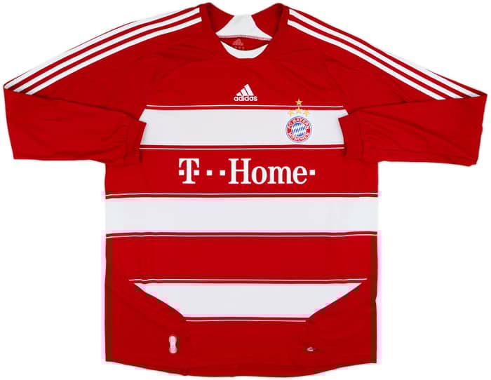 2008-09 Bayern Munich Home L/S Shirt Schweinsteiger #31 - 7/10 - (XXL)