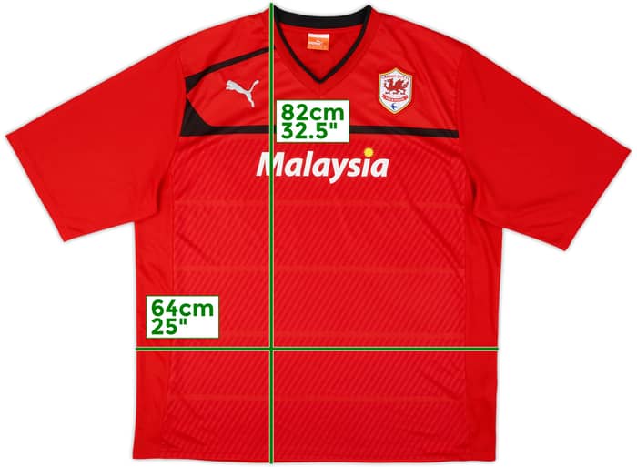 2012-13 Cardiff Home Shirt - 10/10 - (3XL)