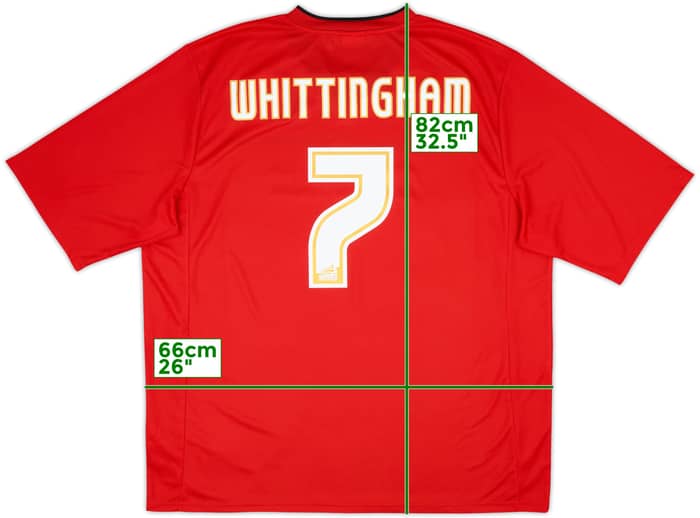 2012-13 Cardiff Home Shirt Whittingham #7 - 10/10 - (3XL)