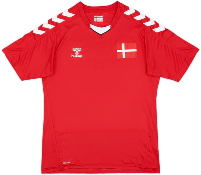 2020-21 Denmark Hummel Training Shirt - 8/10 - (S)