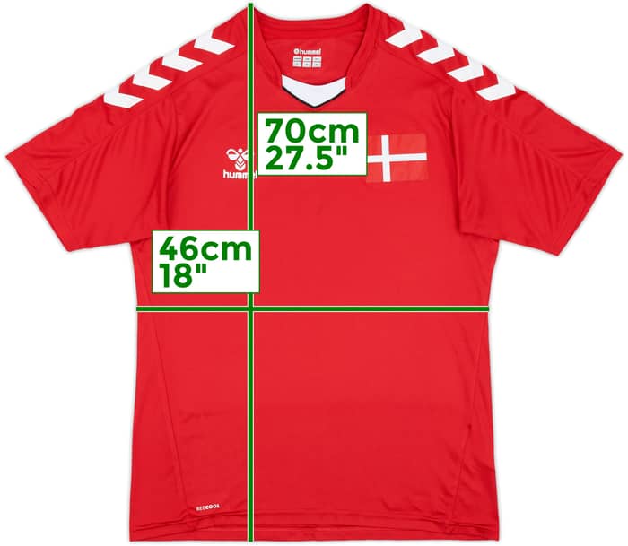 2020-21 Denmark Hummel Training Shirt - 8/10 - (S)