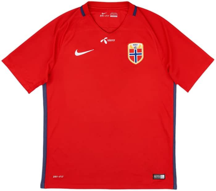 2016-18 Norway Home Shirt - 7/10 - (M)