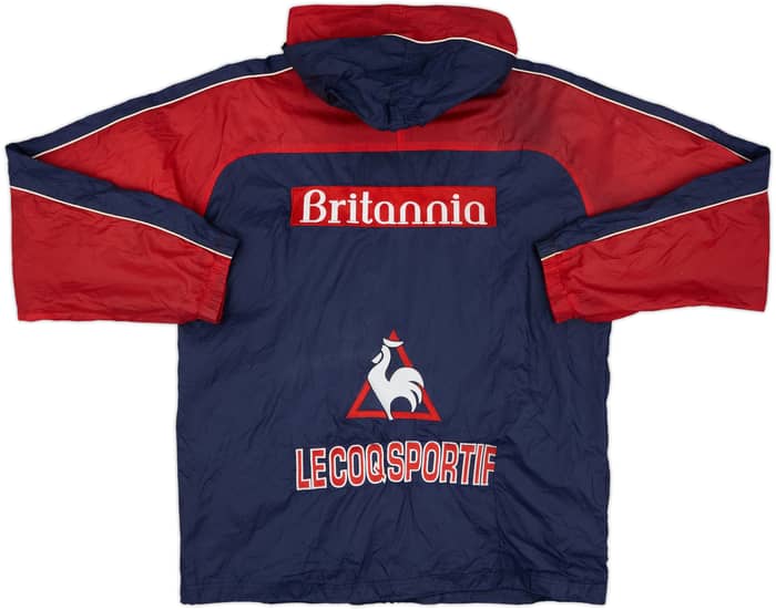 2002-03 Stoke City Le Coq Sportif Hooded Rain Jacket - 6/10 - (M)