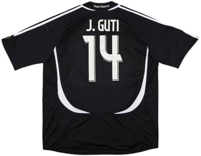 2006-07 Real Madrid Away Shirt J.Guti #14 - 5/10 - (XXL)