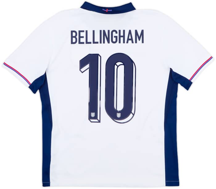 2024-25 England Home Shirt Bellingham #10 - 9/10 - (M)