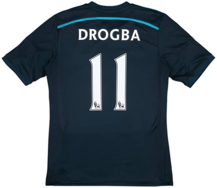 2014-15 Chelsea Third Shirt Drogba #11 - 6/10 - (L)