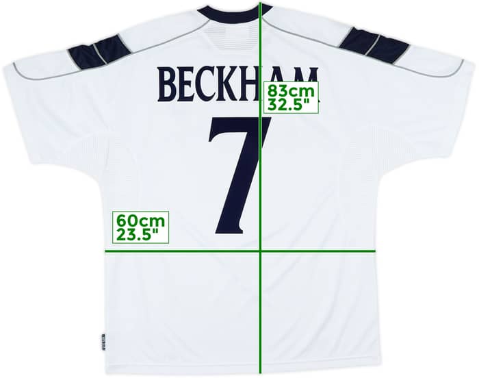 1999-00 Manchester United Third Shirt Beckham #7 - 9/10 - (XL)