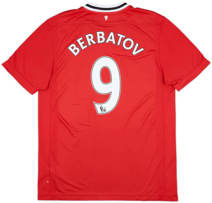 2011-12 Manchester United Home Shirt Berbatov #9 - 5/10 - (L)