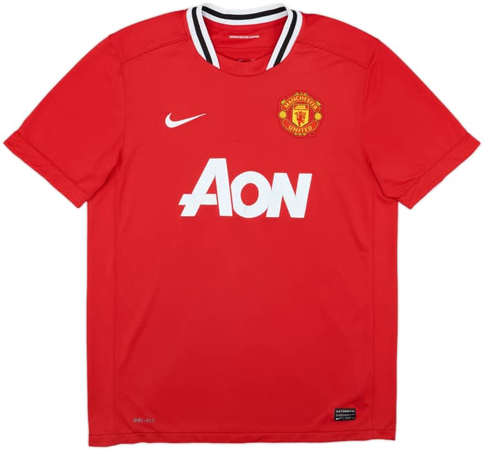 2011-12 Manchester United Home Shirt Berbatov #9 - 5/10 - (L)